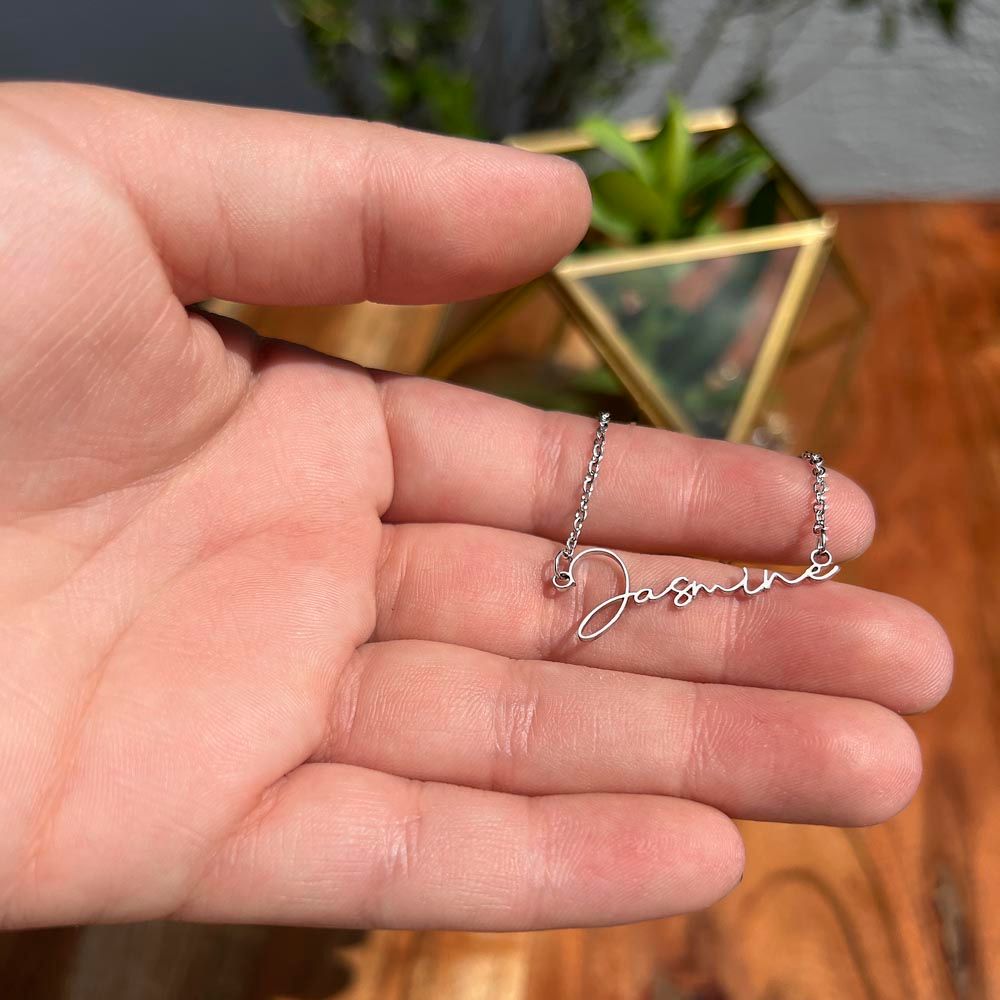 Custome-Made Personalized Name Necklace (without message card)