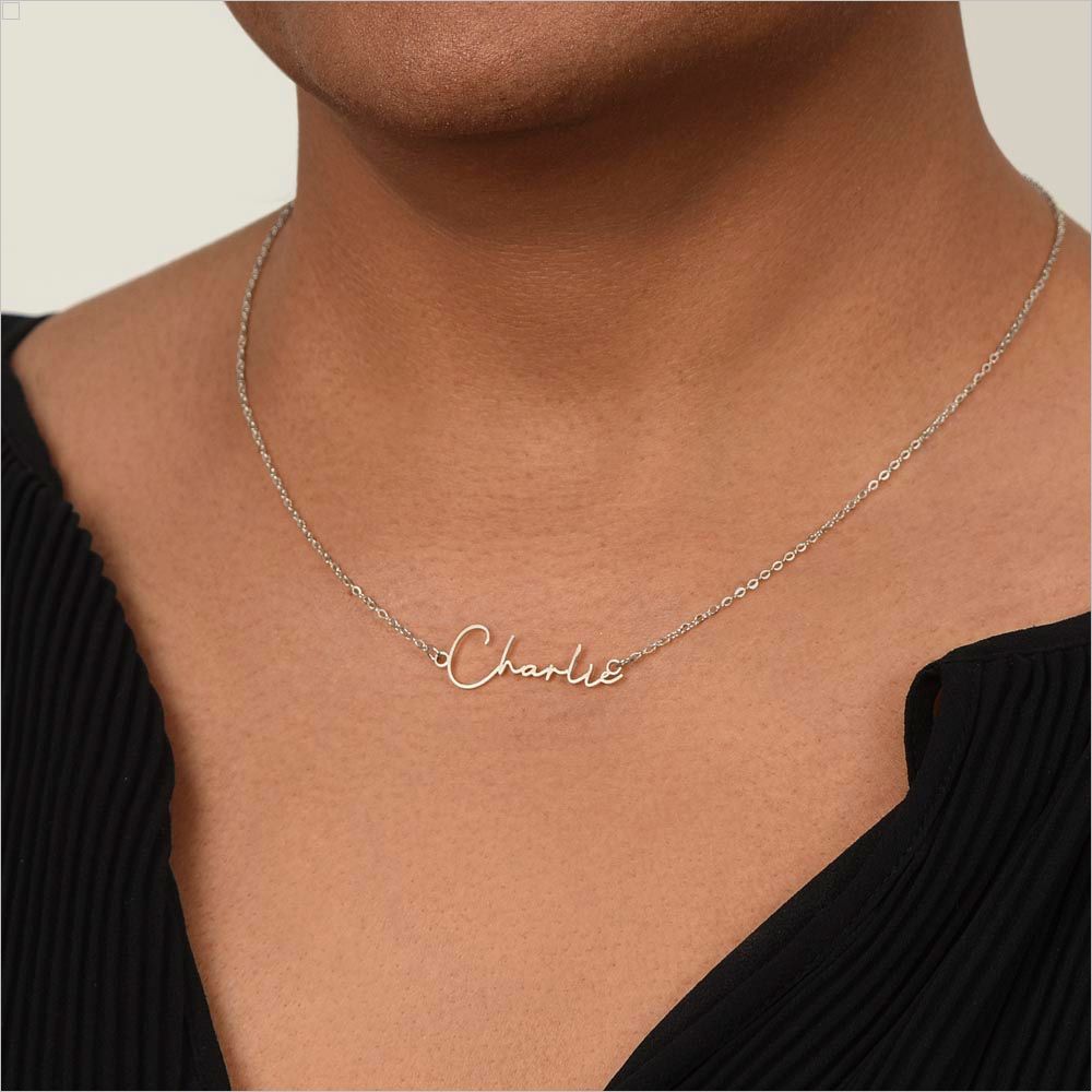 Custome-Made Personalized Name Necklace (without message card)