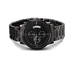 Personalized Mens Watch Custom Engraved with your message - Gift for Groom, Husband, Son, Dad, Friend, Bachelor Party