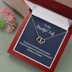 Everlasting Love Solid Gold Necklace with Diamonds