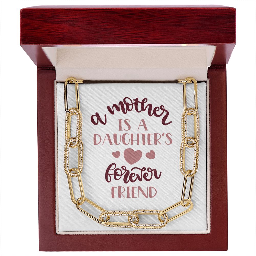 Any Time Gift - From Daughter to Mother - Forever Linked Necklace