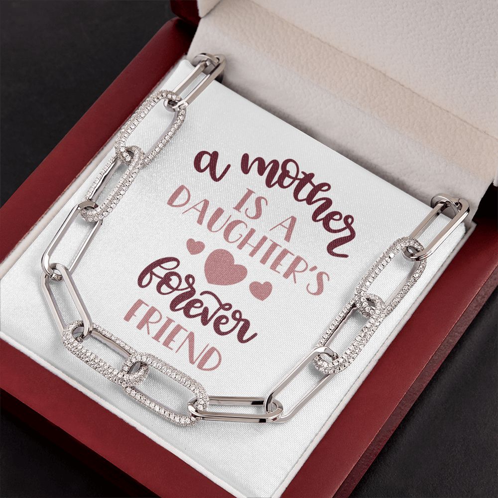 Any Time Gift - From Daughter to Mother - Forever Linked Necklace